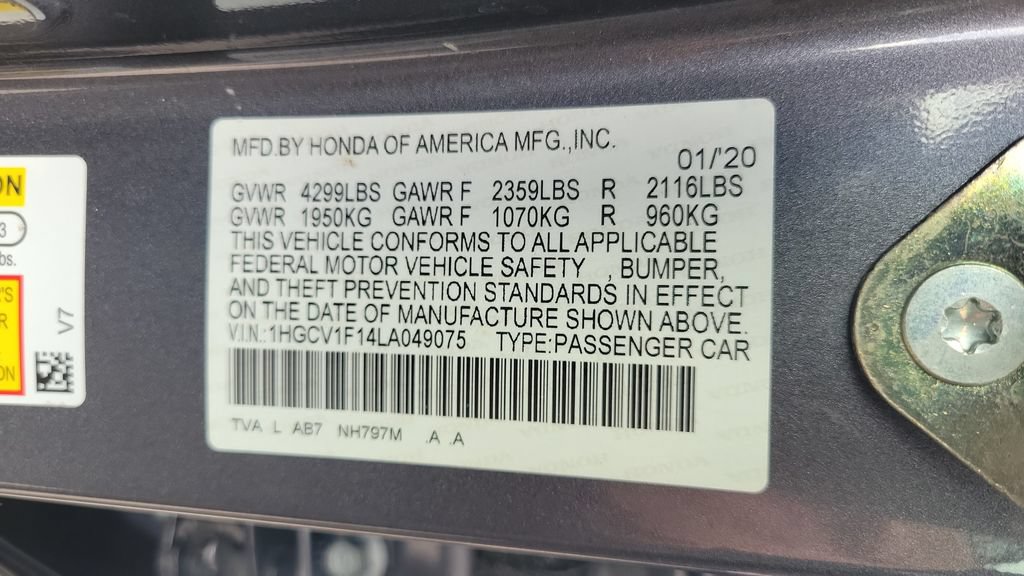 Used 2020 Honda Accord LX image 26