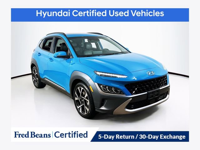Certified 2023 Hyundai Kona Limited w/ Cargo Package image 1