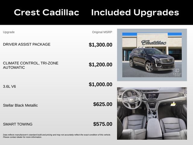 New 2026 Cadillac XT5 Premium Luxury w/ Driver Assist Package FWD image 5
