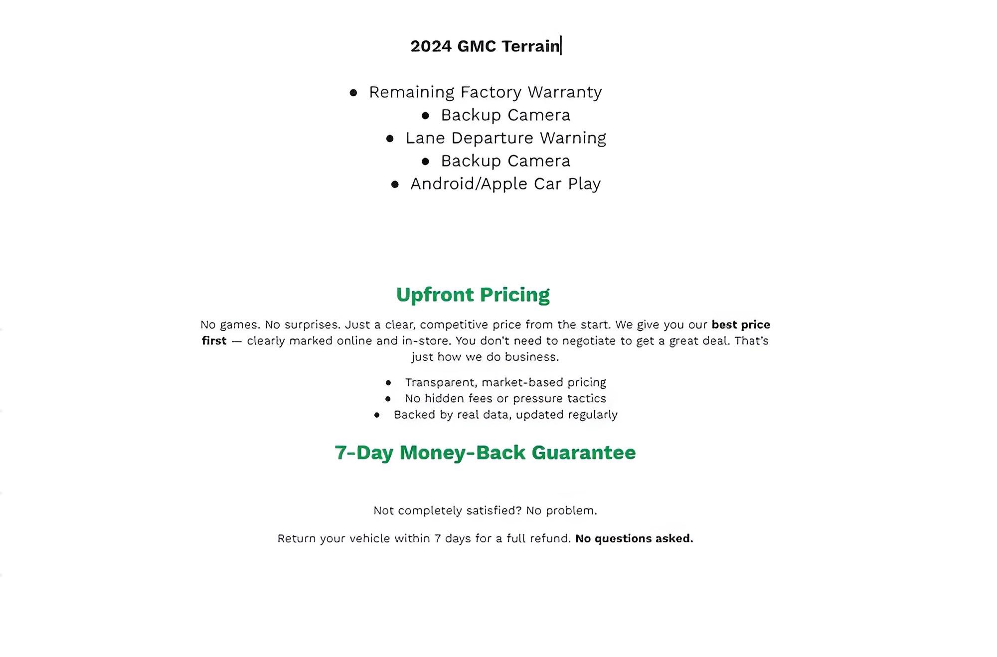 Used 2024 GMC Terrain SLE image 29