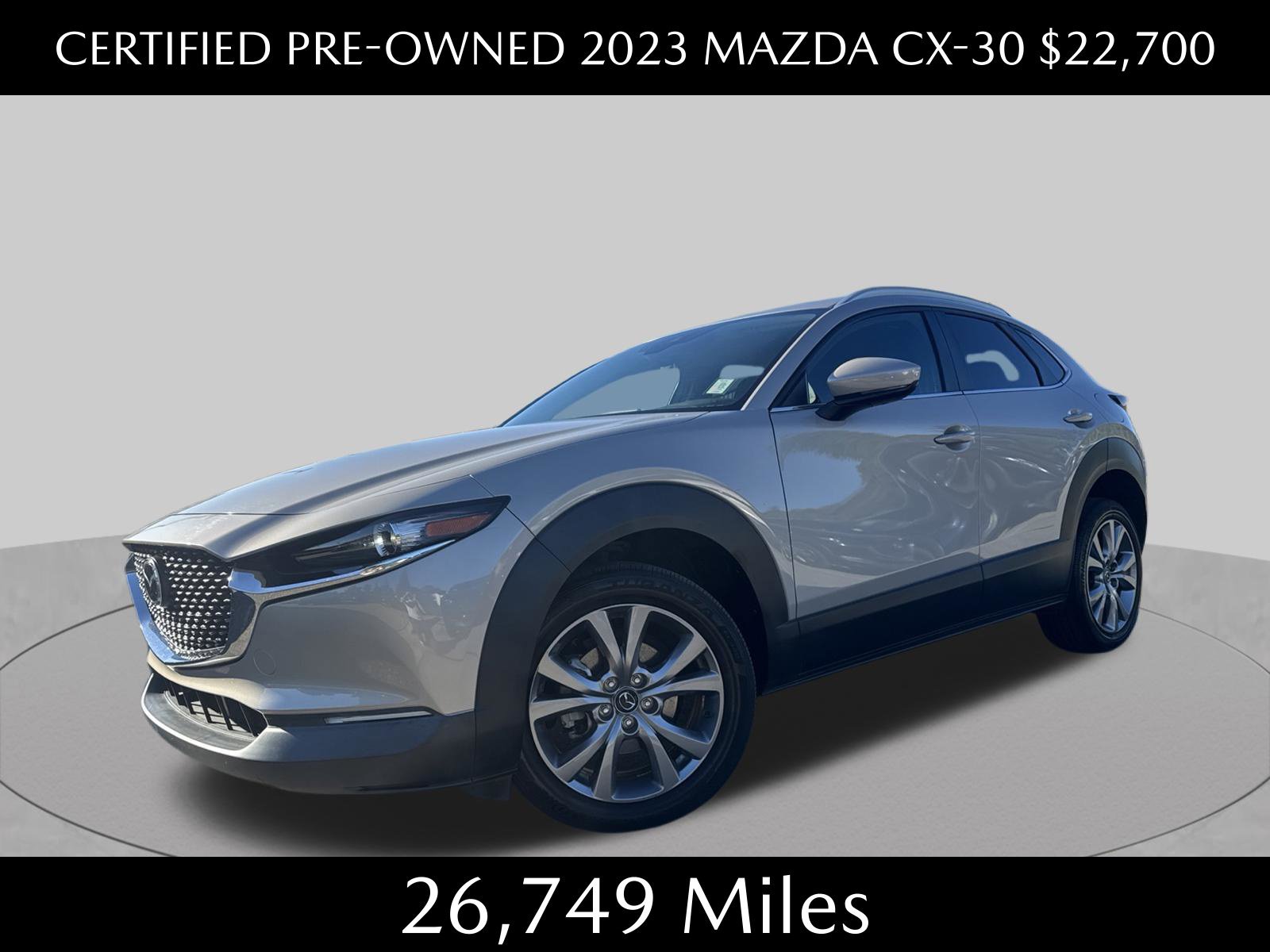 Certified 2023 MAZDA CX-30 AWD 2.5 S w/ Select Package