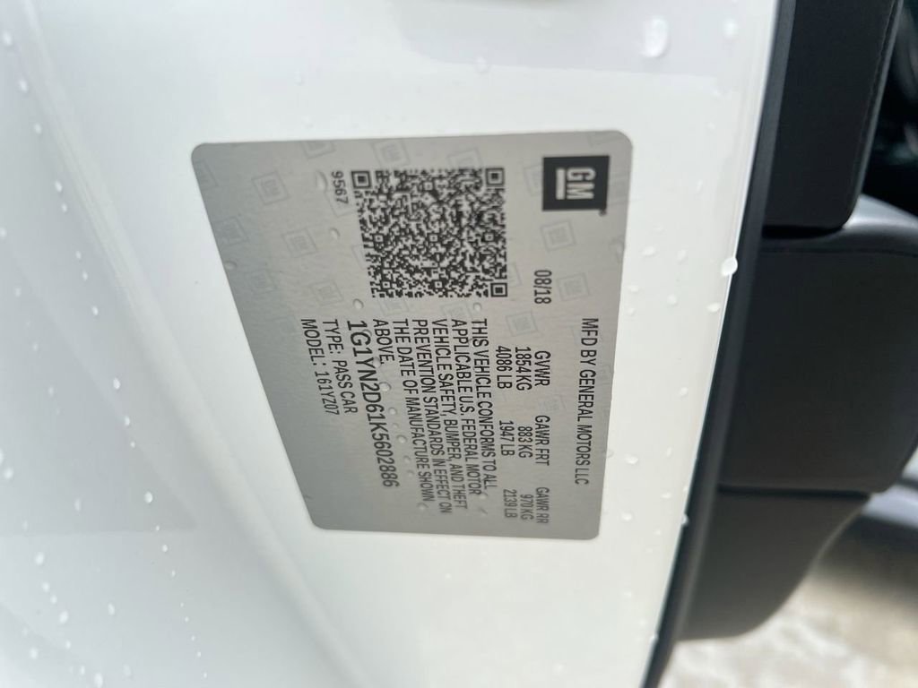 Used 2019 Chevrolet Corvette Z06 RWD image 21