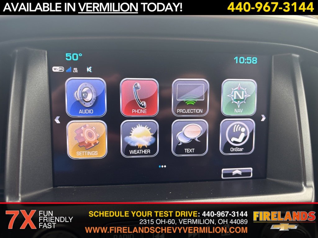 Certified 2018 Chevrolet Colorado LT w/ Luxury Package, Chrome image 17