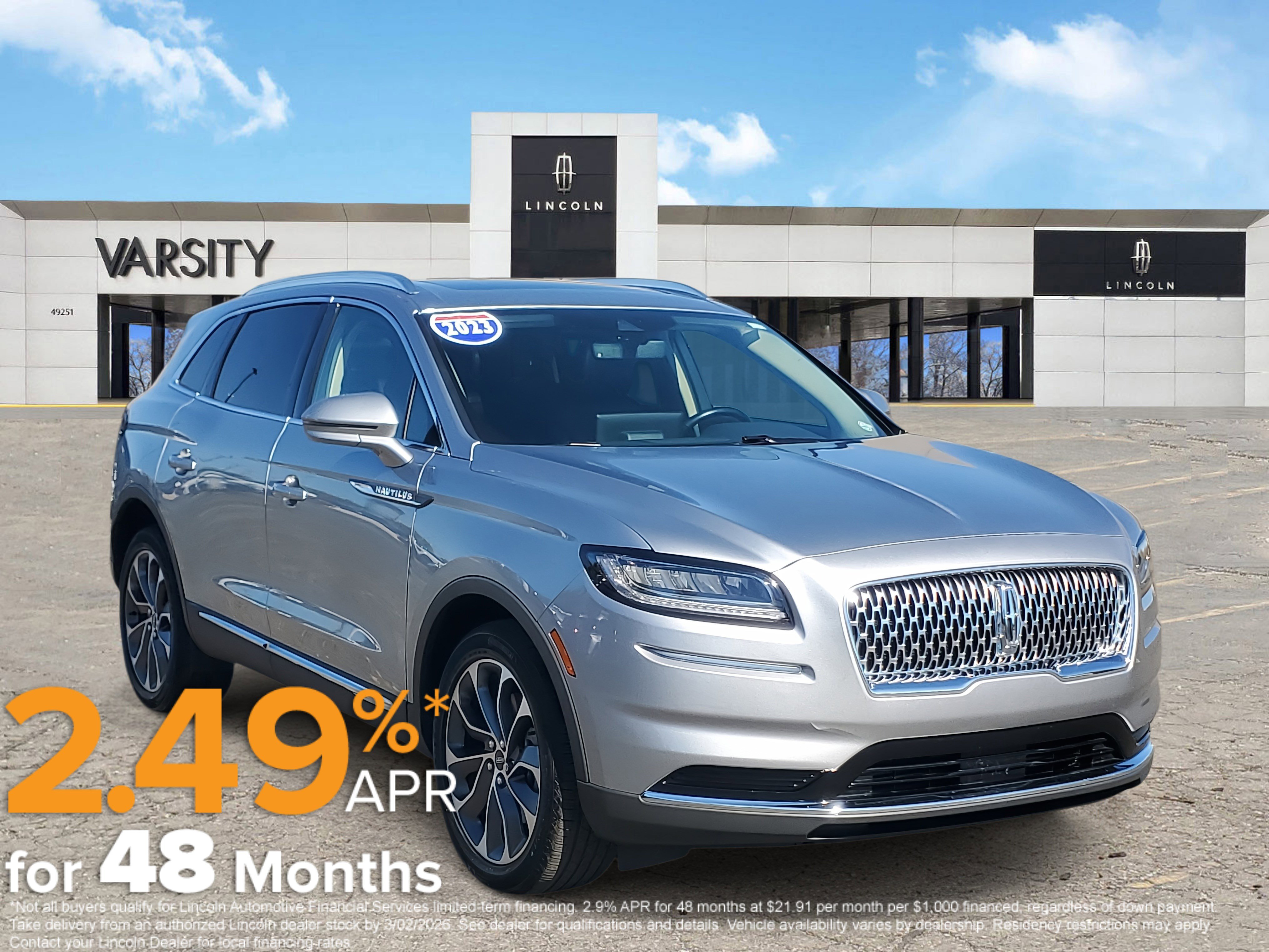 Certified 2023 Lincoln Nautilus Reserve image 1