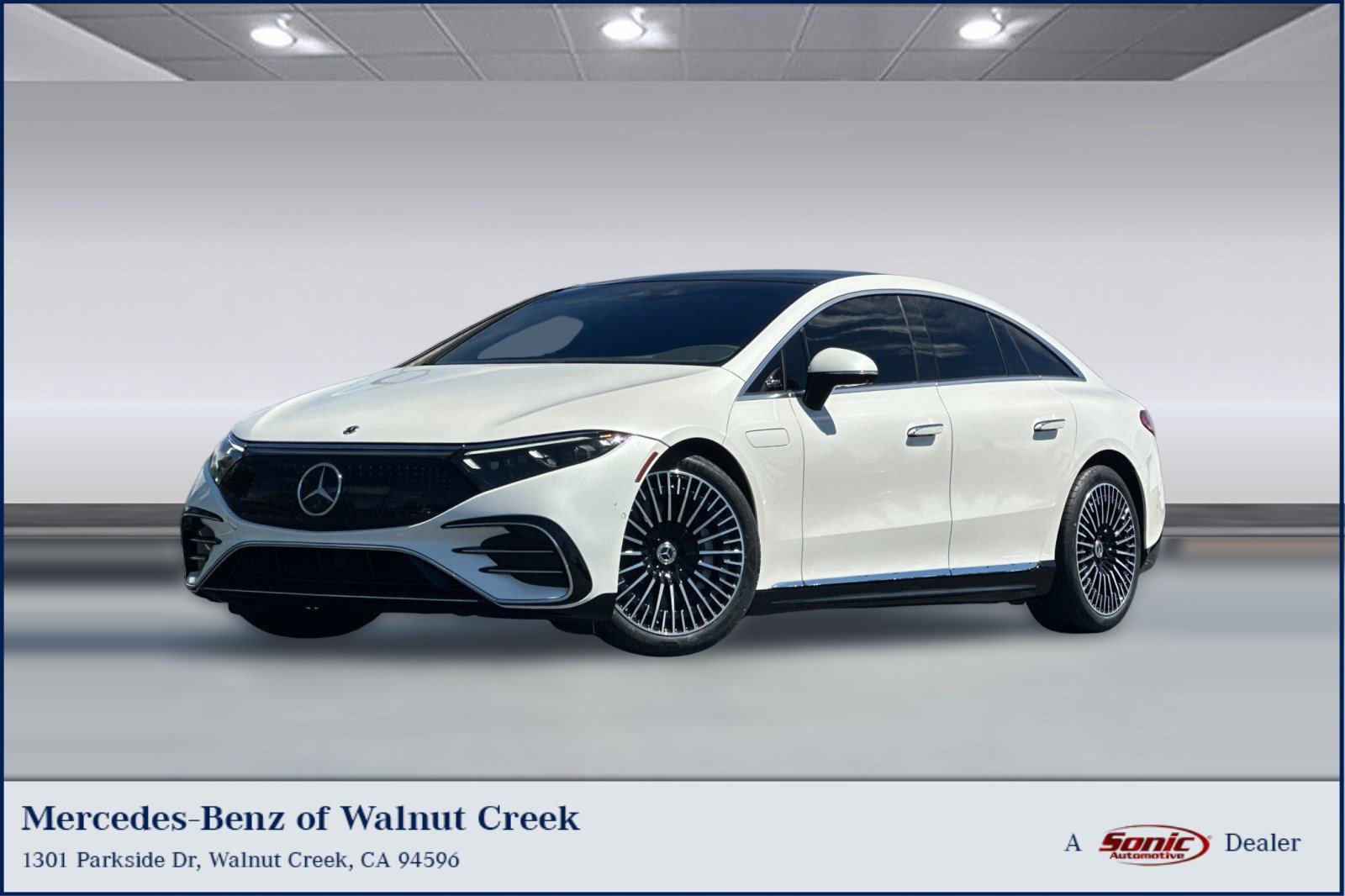 Certified 2023 Mercedes-Benz EQS 580 4MATIC Sedan image 1