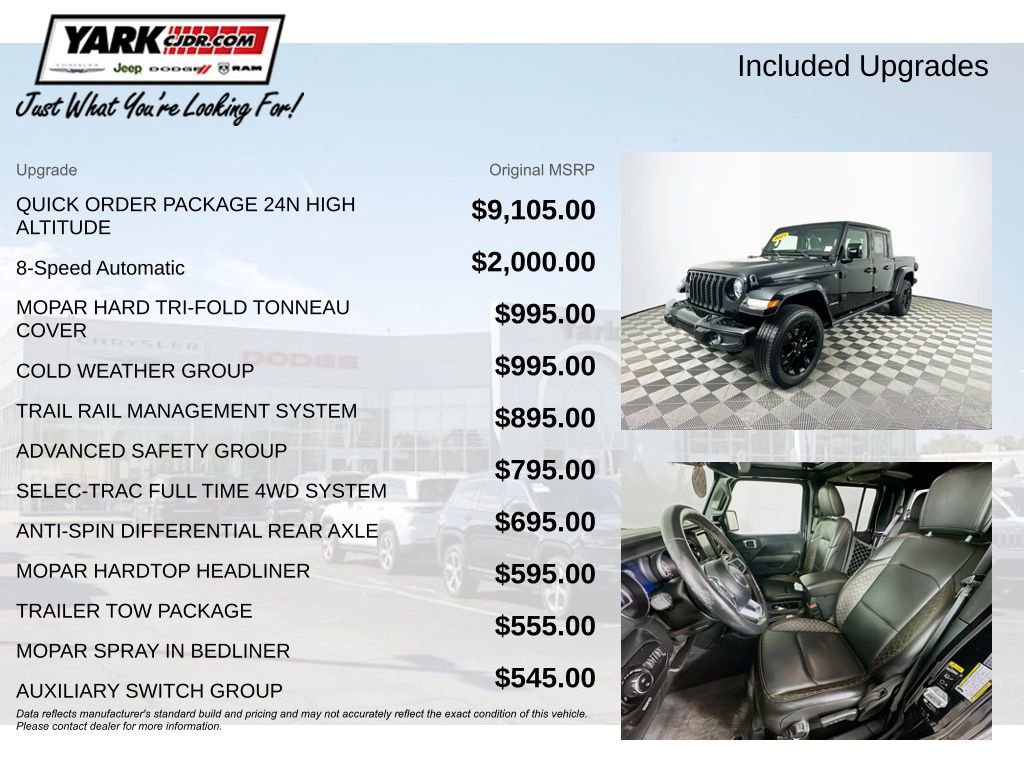 Certified 2021 Jeep Gladiator Overland image 5