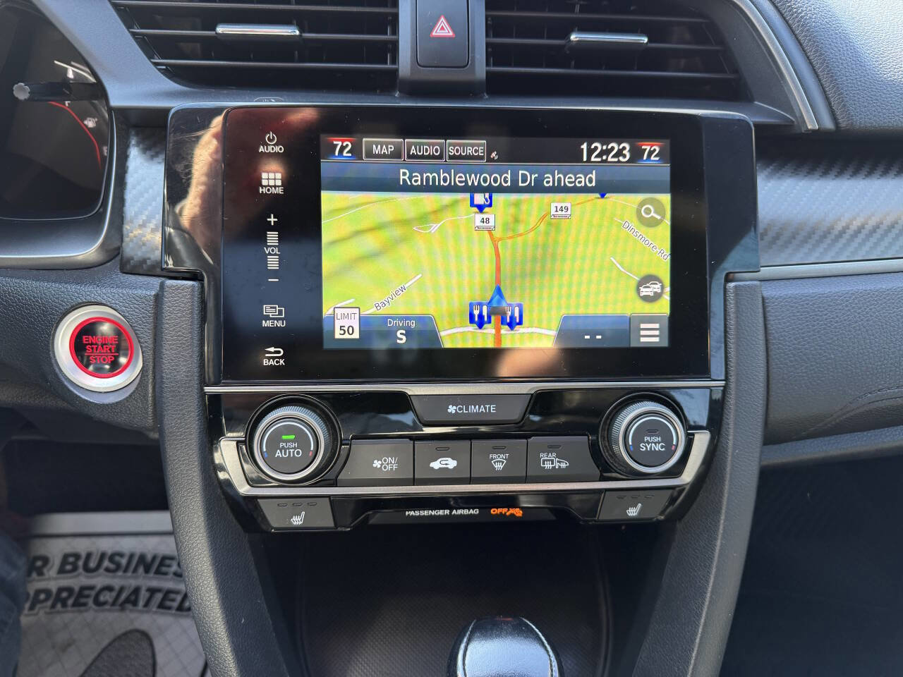 Used 2017 Honda Civic Sport Touring image 10