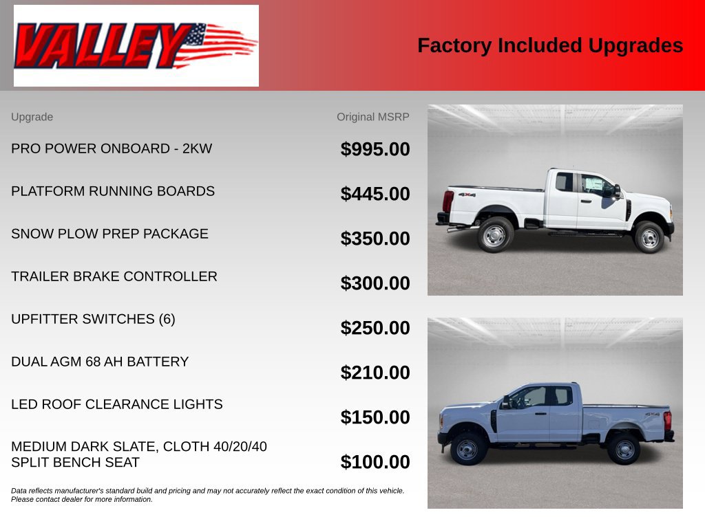 New 2027 Ford F250 XL w/ Snow Plow Prep Package AWD/4WD image 4