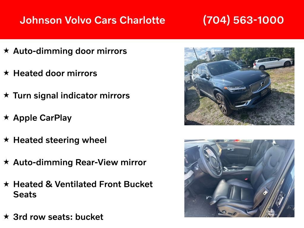Used 2023 Volvo XC90 B6 Ultimate w/ Protection Package AWD/4WD image 6