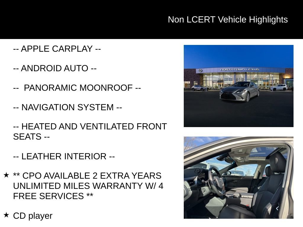 Used 2021 Lexus ES 350 350 w/ Premium Package image 28