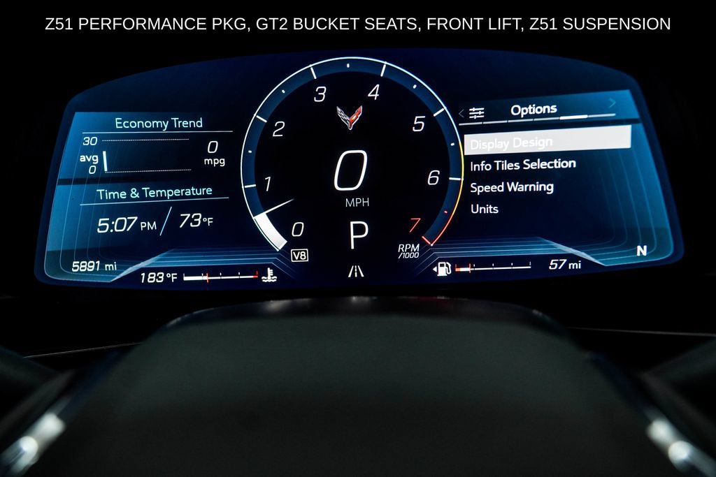 Used 2024 Chevrolet Corvette Stingray Preferred Conv w/ Z51 Performance Package RWD image 45