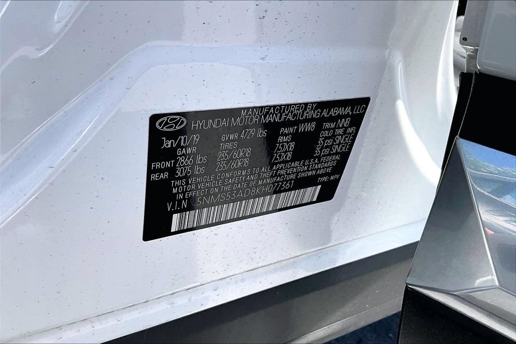 Used 2019 Hyundai Santa Fe FWD image 17