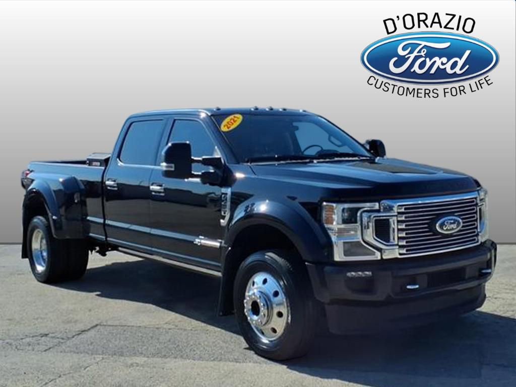 Used 2021 Ford F450 Limited w/ Snow Plow Prep Package
