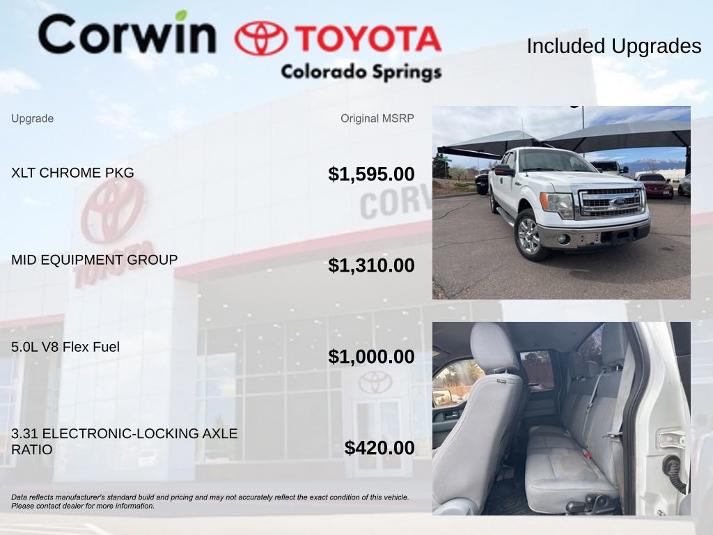 Used 2013 Ford F150 XLT w/ XLT Chrome Pkg image 8