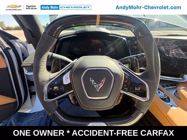 Used 2023 Chevrolet Corvette Z06 w/ Chrome Exterior Badge Package RWD image 39