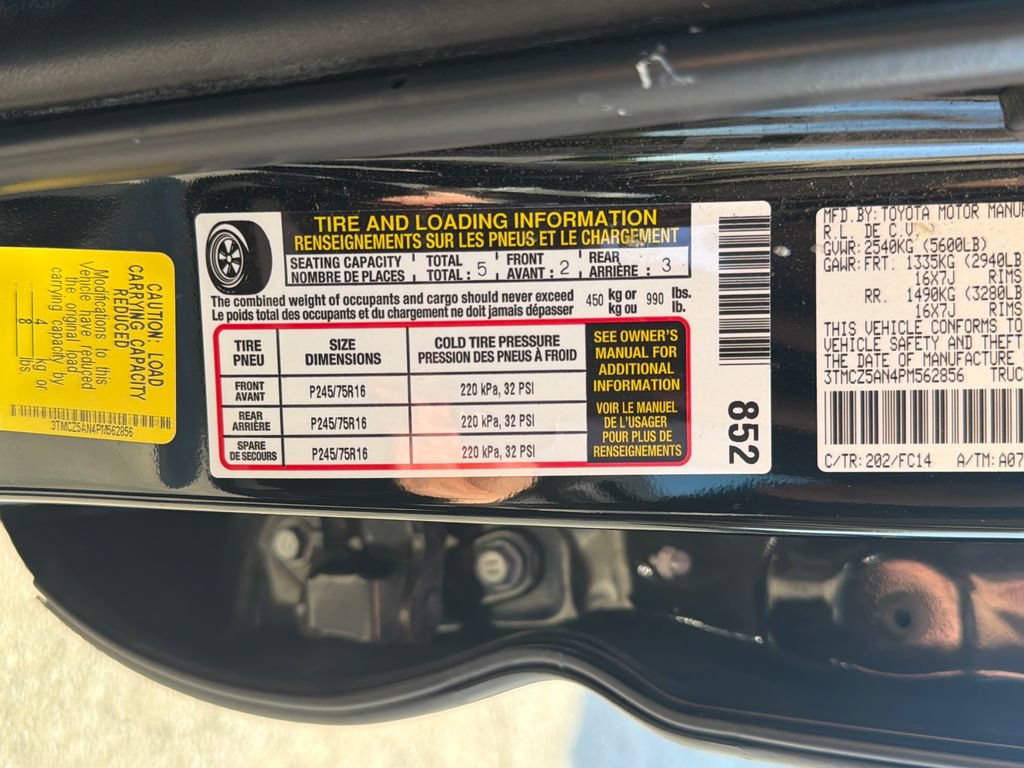 Used 2023 Toyota Tacoma SR5 AWD/4WD image 25