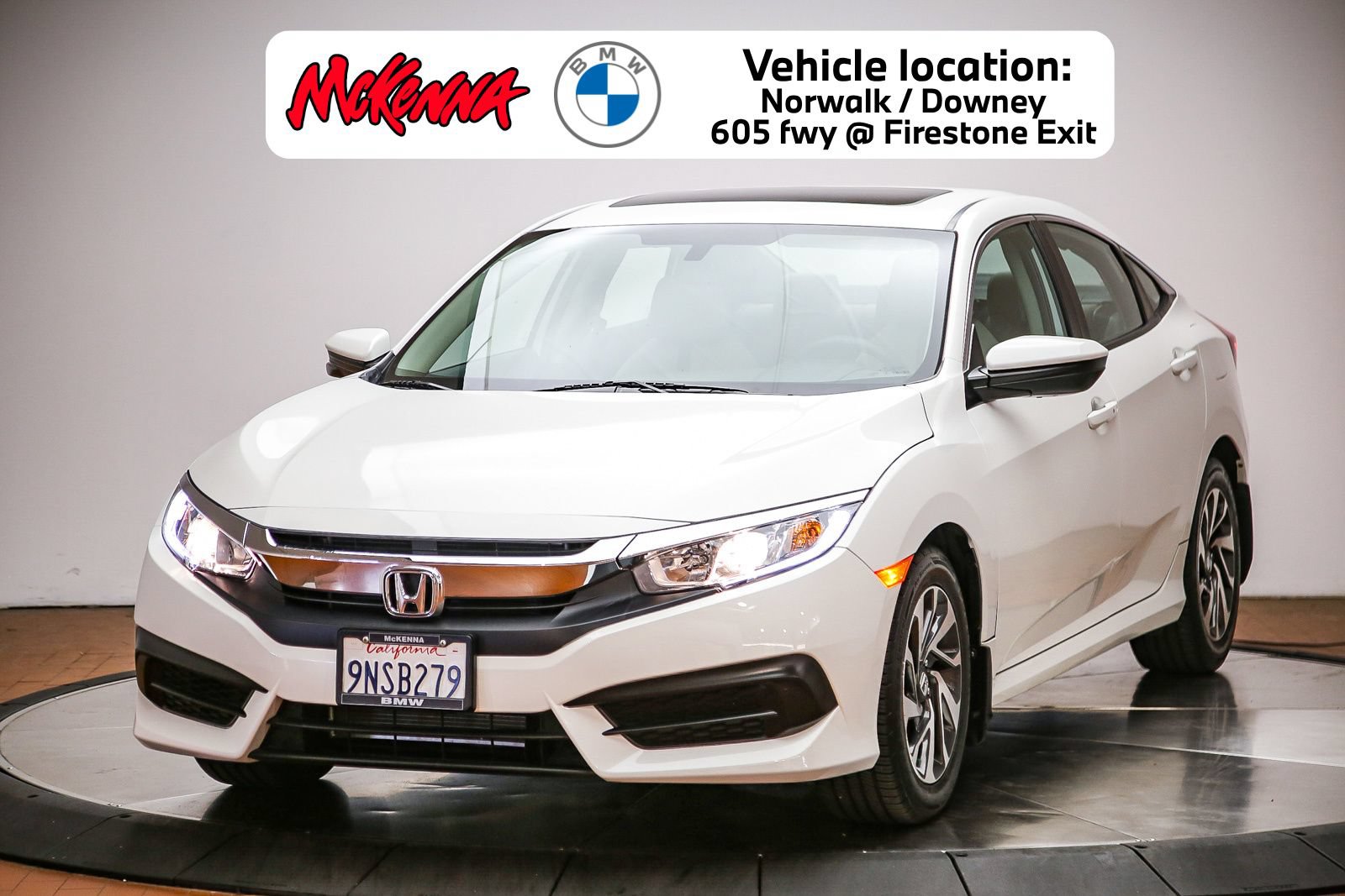 Used 2017 Honda Civic EX