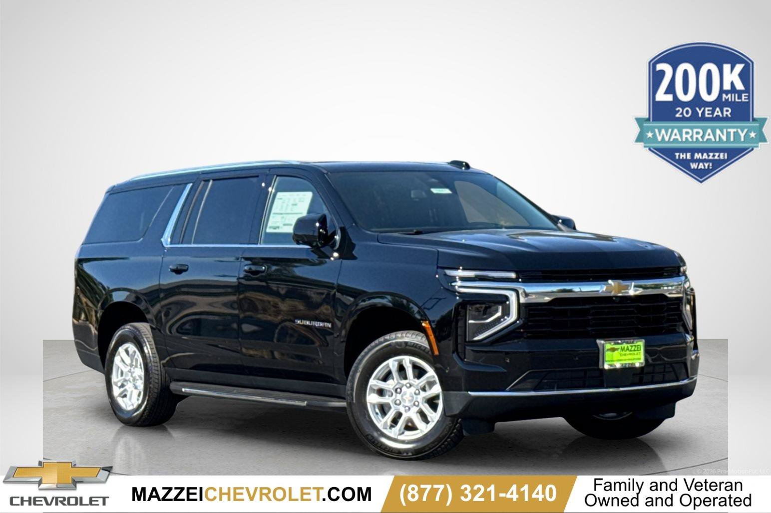 New 2026 Chevrolet Suburban LS w/ Max Trailering Package RWD image 1