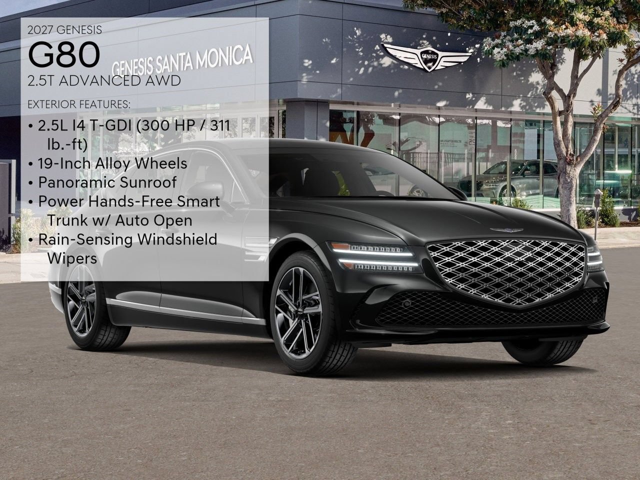 New 2027 Genesis G80 2.5T Advanced AWD/4WD image 3