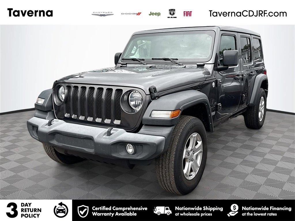 Used 2021 Jeep Wrangler Unlimited Sport w/ Sun And Sound Package