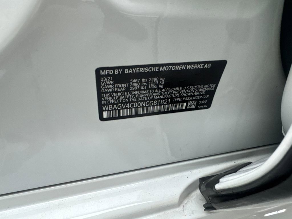 Used 2022 BMW 840i Gran Coupe xDrive w/ Driving Assistance Package AWD/4WD image 88