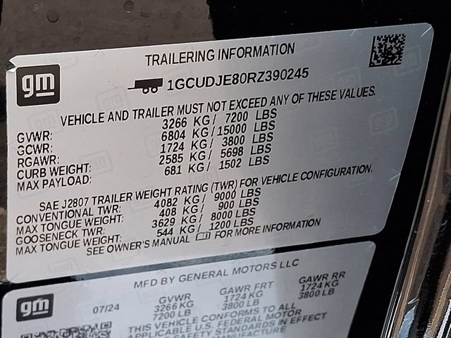 Used 2024 Chevrolet Silverado 1500 High Country w/ Technology Package AWD/4WD image 25