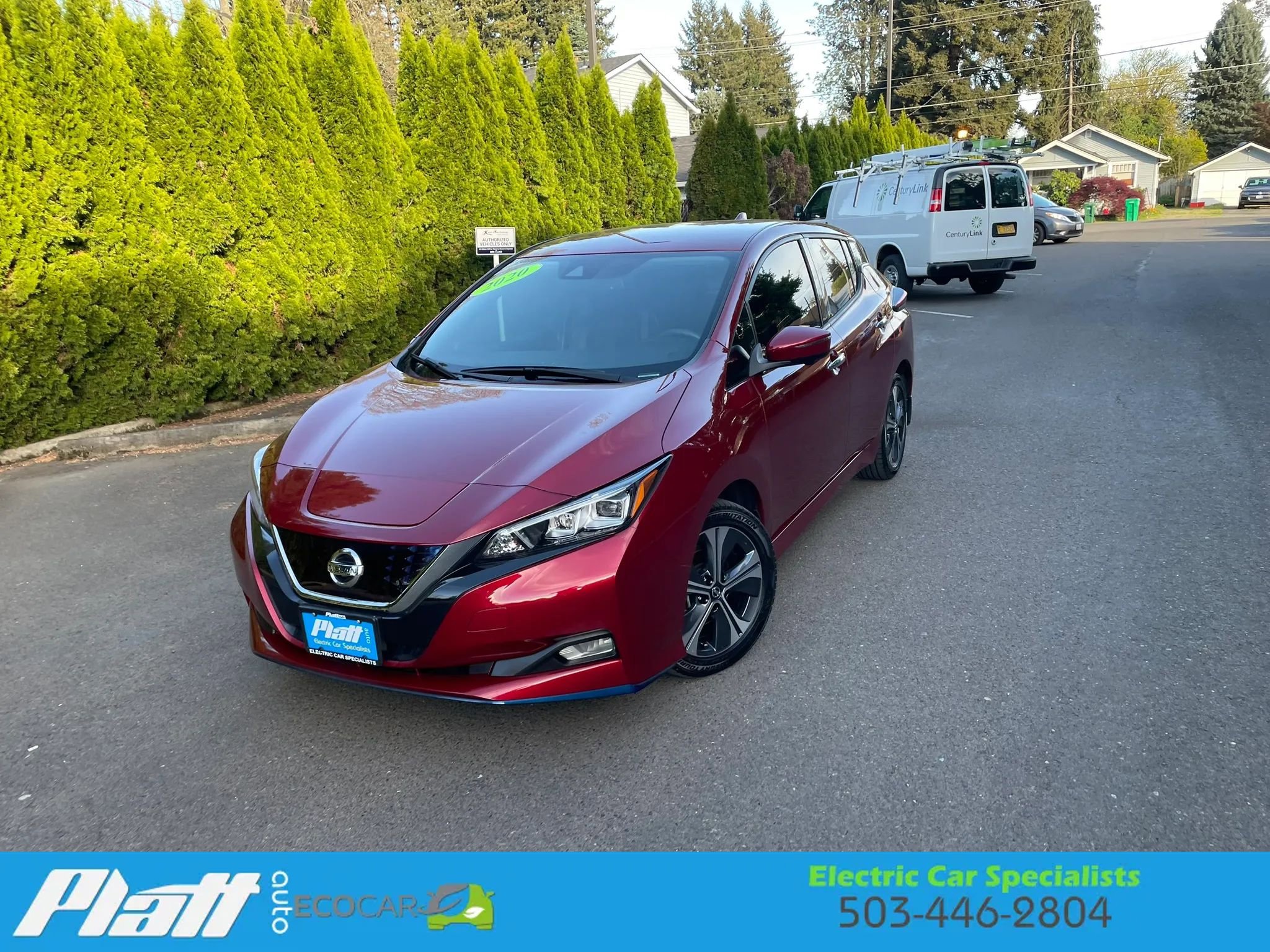 Used 2020 Nissan Leaf SL Plus FWD image 2
