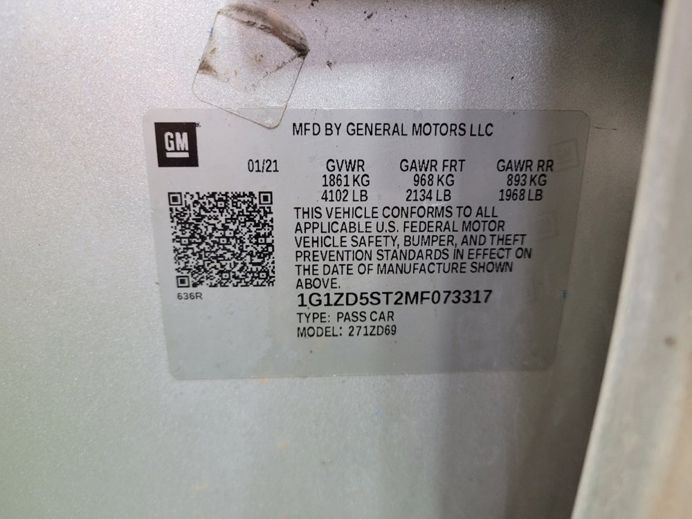 Used 2021 Chevrolet Malibu LT image 33