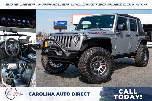 Used 2016 Jeep Wrangler Unlimited Rubicon w/ Connectivity Group