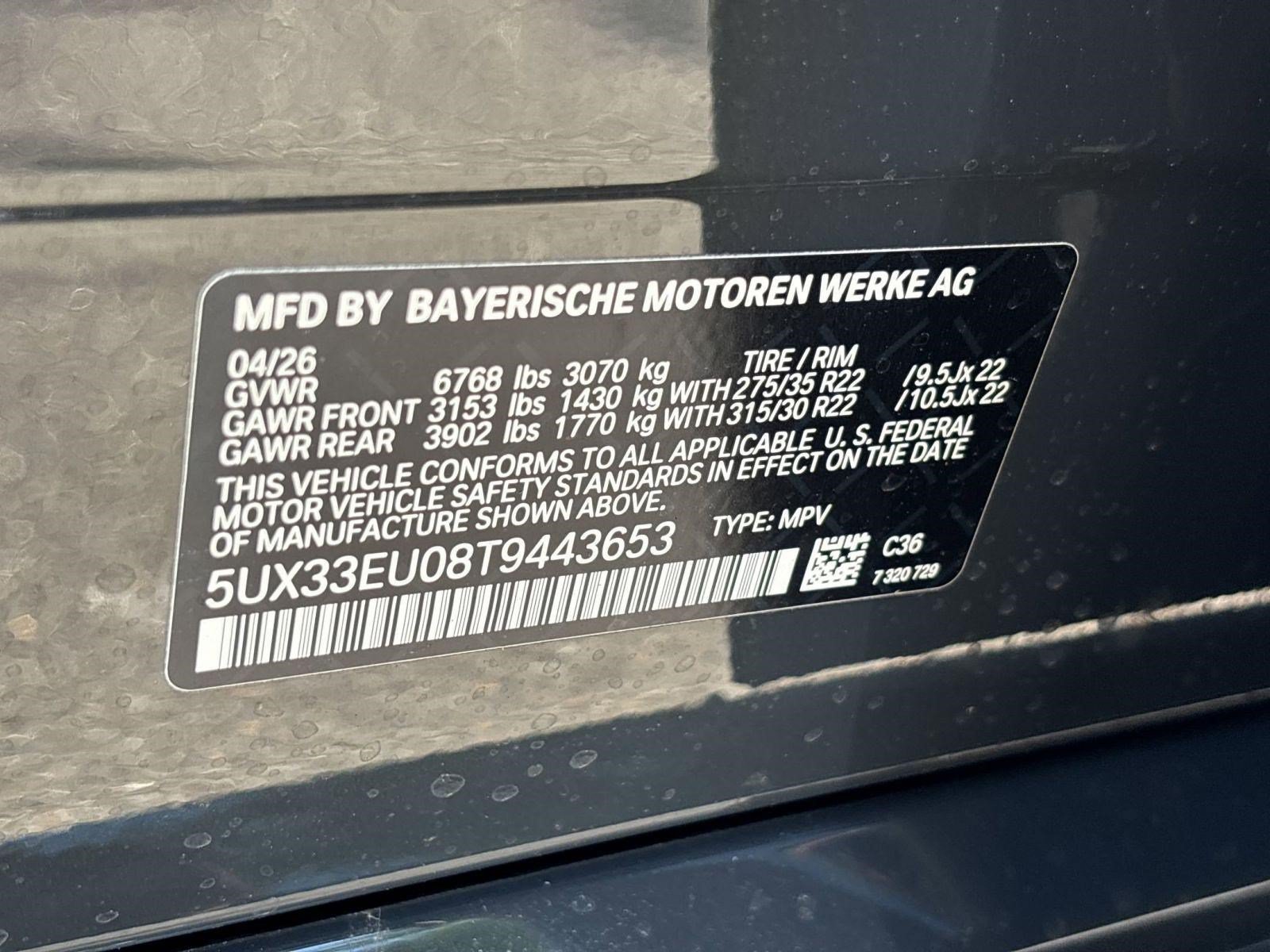 New 2026 BMW X5 M60i AWD/4WD image 20