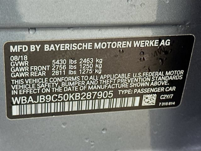 Used 2019 BMW M550i xDrive AWD/4WD image 36