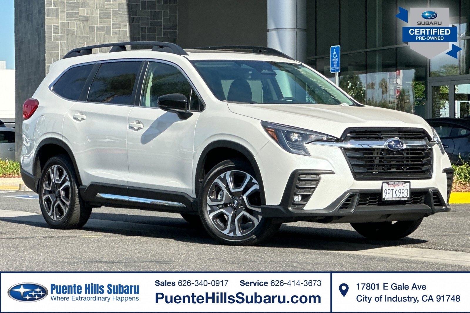 Certified 2024 Subaru Ascent Limited w/ Technology Package