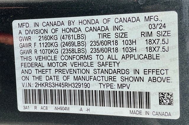 Certified 2024 Honda CR-V EX image 27