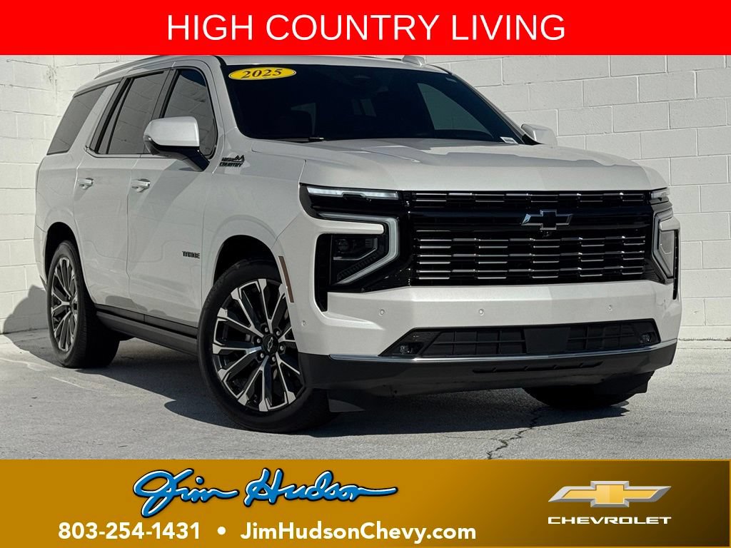Used 2025 Chevrolet Tahoe High Country AWD/4WD image 1