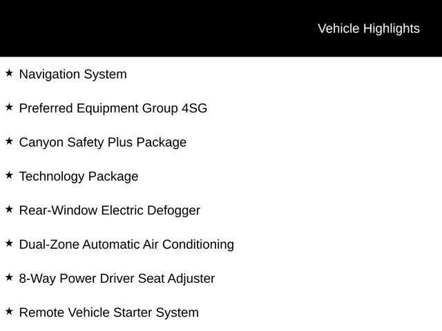 Used 2024 GMC Canyon AT4 w/ Technology Package image 7