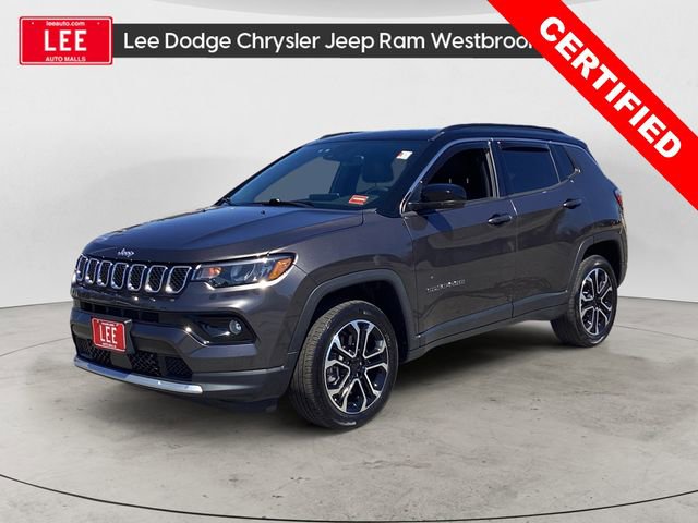 Certified 2024 Jeep Compass Limited w/ Sun and Sound Group