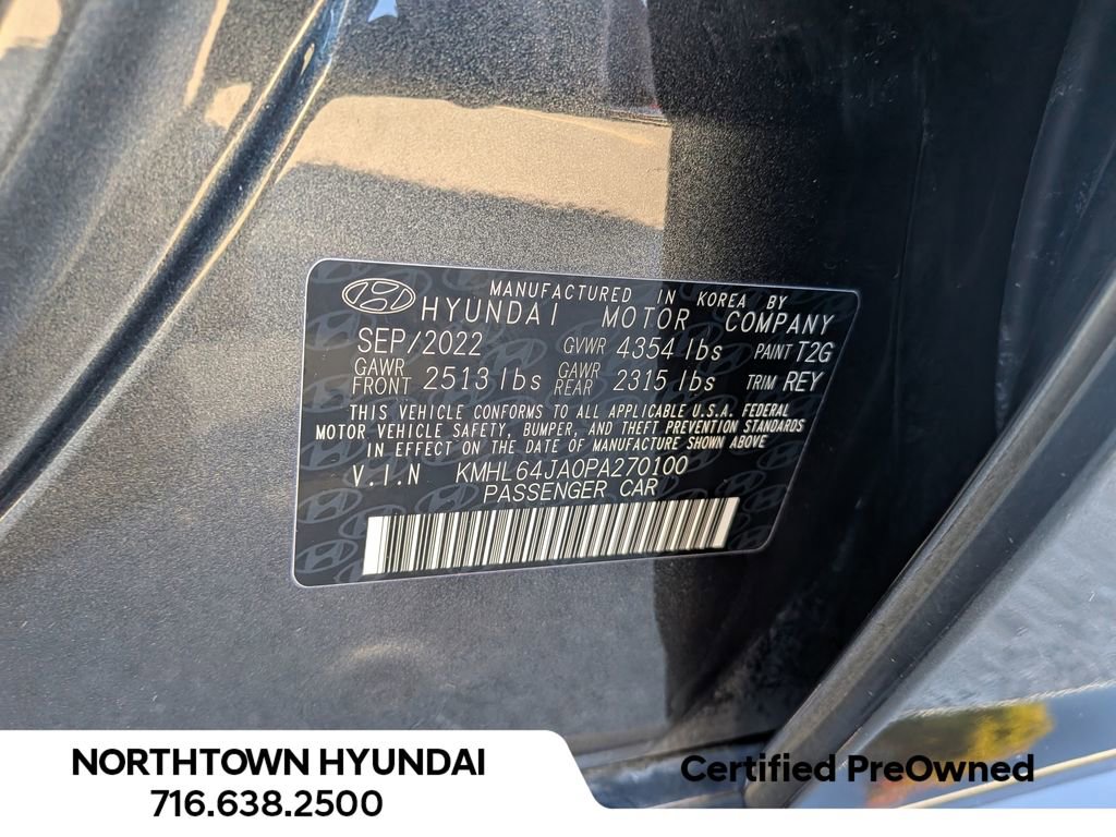 Certified 2023 Hyundai Sonata SEL image 40