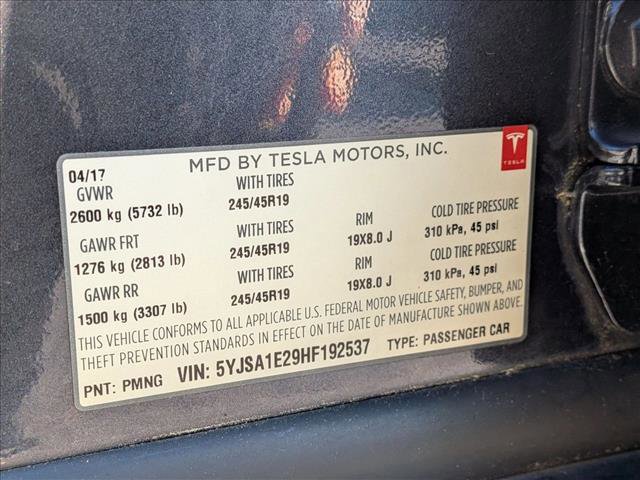 Used 2017 Tesla Model S 75D AWD/4WD image 15