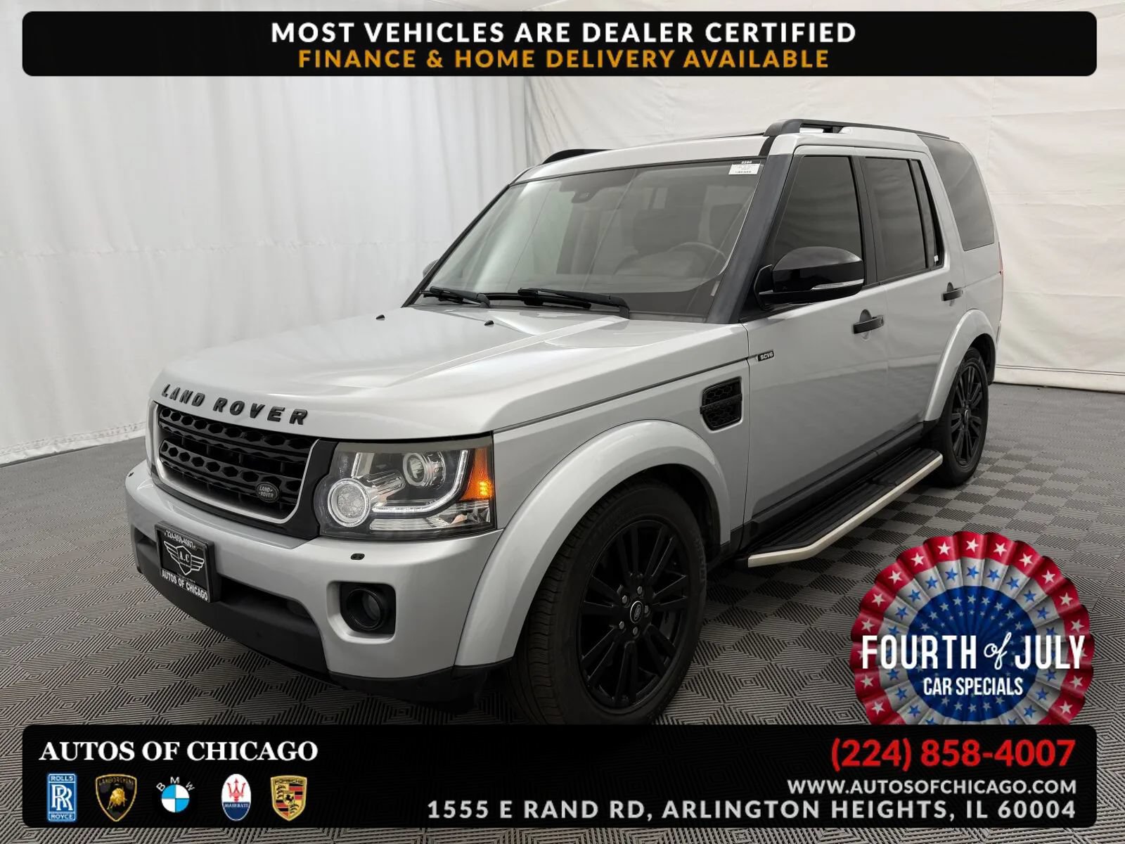 Used 2016 Land Rover LR4 HSE Silver Edition