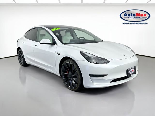 Used 2022 Tesla Model 3 Performance video 1