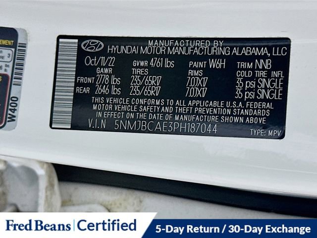 Certified 2023 Hyundai Tucson SEL image 33