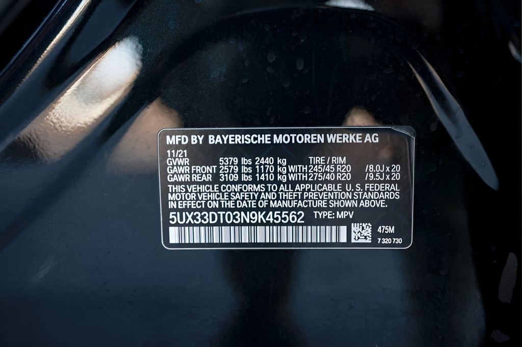 Used 2022 BMW X4 xDrive30i w/ M Sport Package 2 image 36