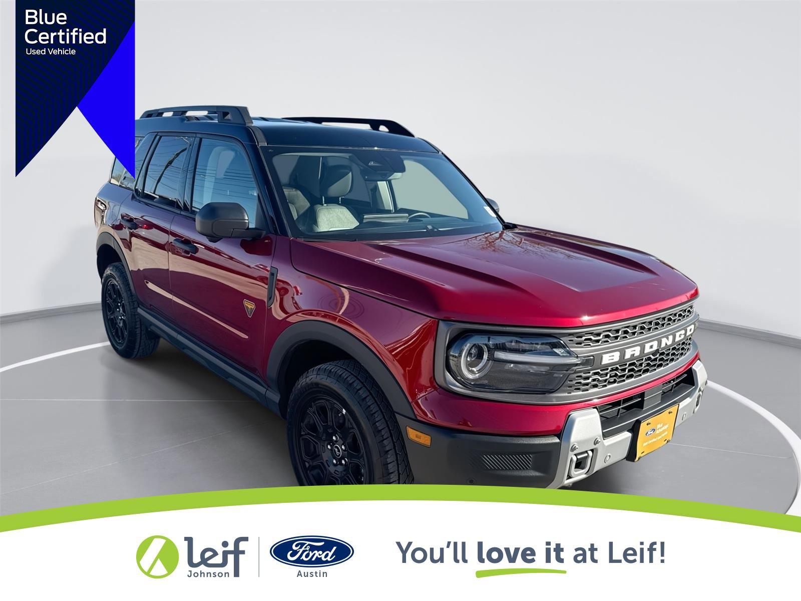 Certified 2025 Ford Bronco Sport Badlands