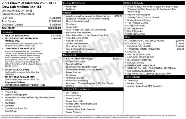 Used 2021 Chevrolet Silverado 2500 LT w/ All Star Edition image 39