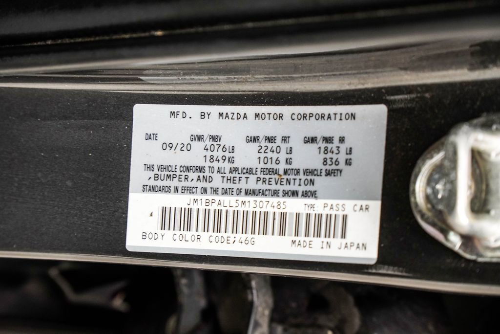Used 2021 MAZDA MAZDA3 s FWD image 43