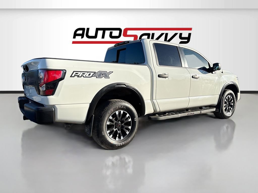 Used 2021 Nissan Titan PRO-4X w/ Off Road Protection Package image 7