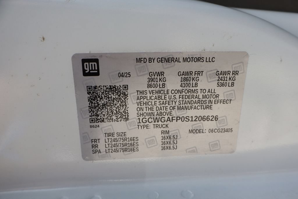 New 2025 Chevrolet Express 2500 w/ Driver Convenience Package RWD image 41