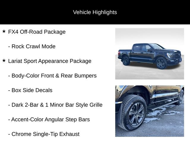 Certified 2023 Ford F150 Lariat w/ Equipment Group 502A High image 33