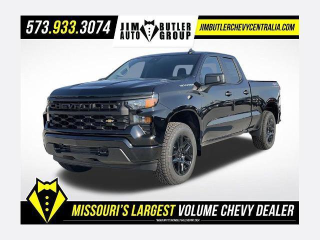 New 2026 Chevrolet Silverado 1500 Custom w/ Turbomax Blackout Package