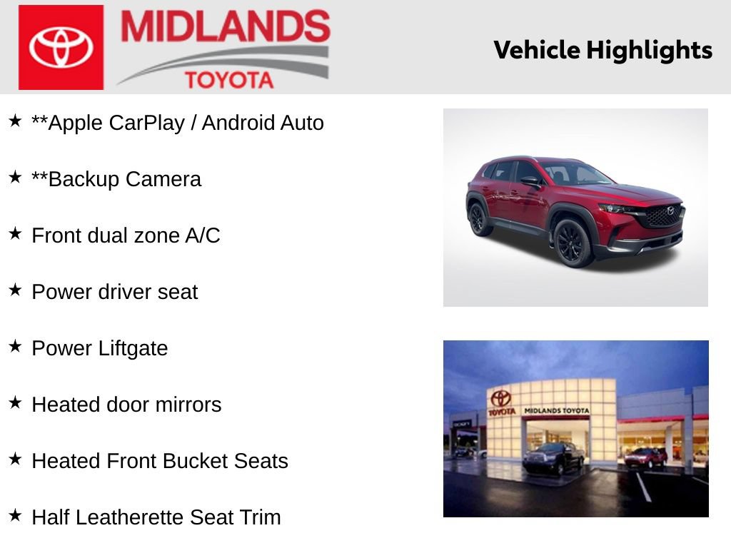 Used 2024 MAZDA CX-50 AWD 2.5 S w/ Cargo Package image 2